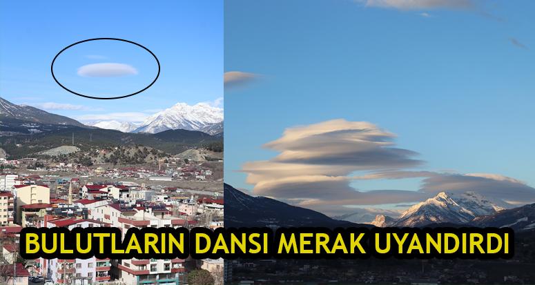 Bulutların Dansı Merak Uyandırıyor: Adana Semalarında İlginç Görüntü