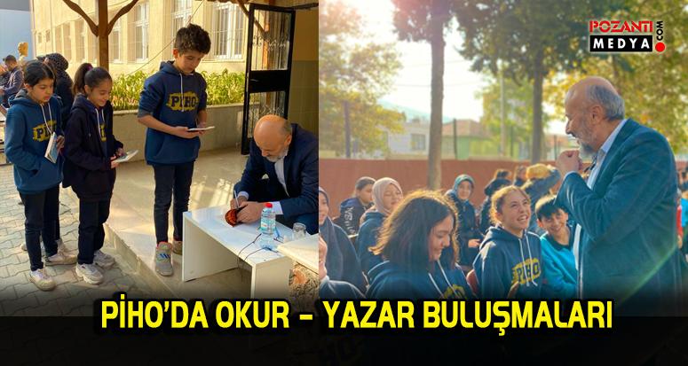 PİHO’da Okur-Yazar Buluşmaları Devam Ediyor