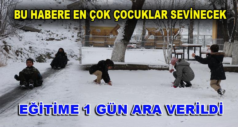 Pozantı’da Eğitime Yarın Bir Gün Ara Veriliyor: İşte Detaylar