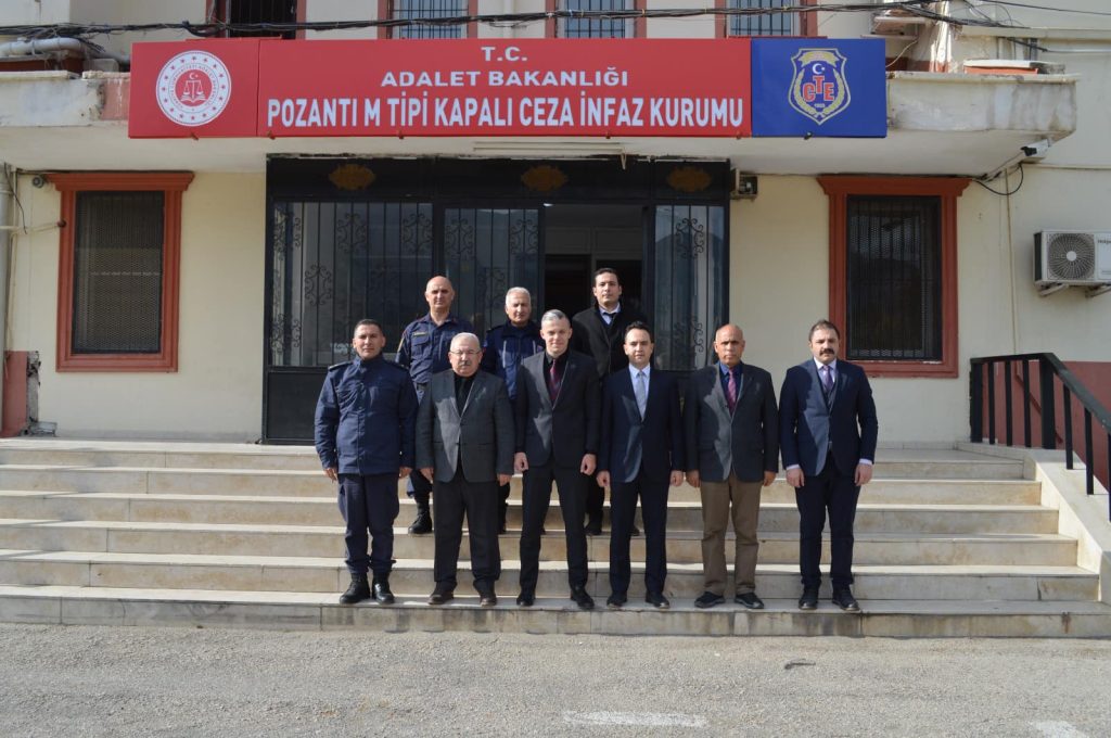 Pozantı Kaymakamı Karamahmut Cezaevinde Denetim Yaptı