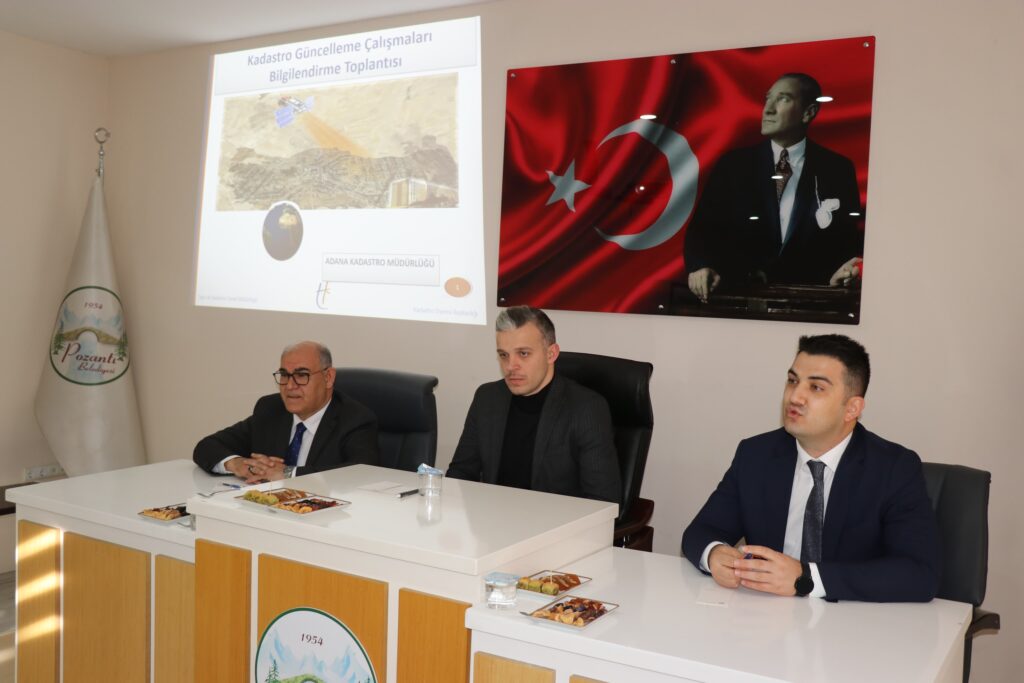 Pozantı’da Kadastro Güncelleme ve Bilgilendirme Toplantısı Yapıldı