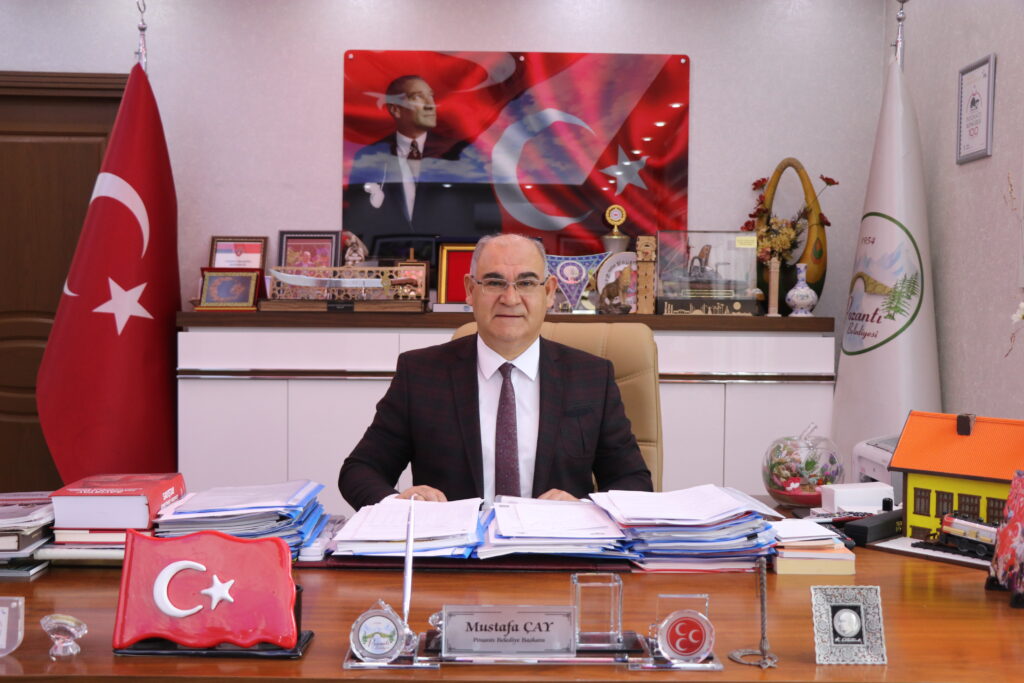 POZANTI BELEDİYE BAŞKANI MUSTAFA ÇAY VEDA ETTİ