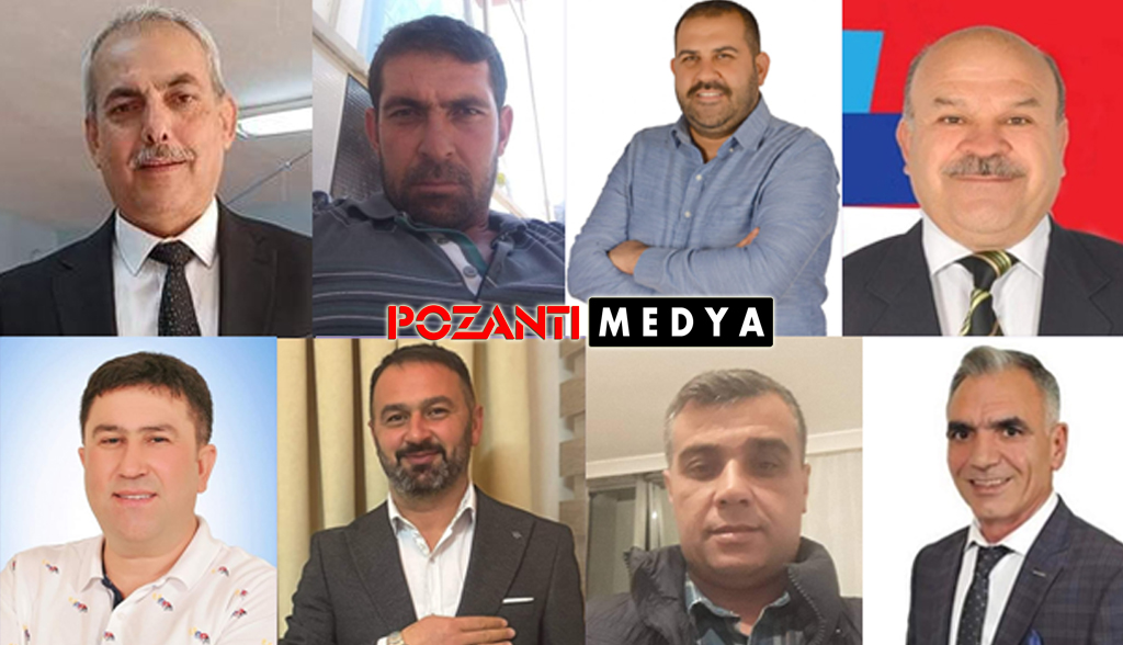 Pozantı’da 8 Mahallenin Muhtarı Değişti