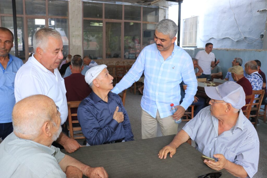 Başkan Ali Avan Bayram Mesaisini Pozantılılarla Geçirdi