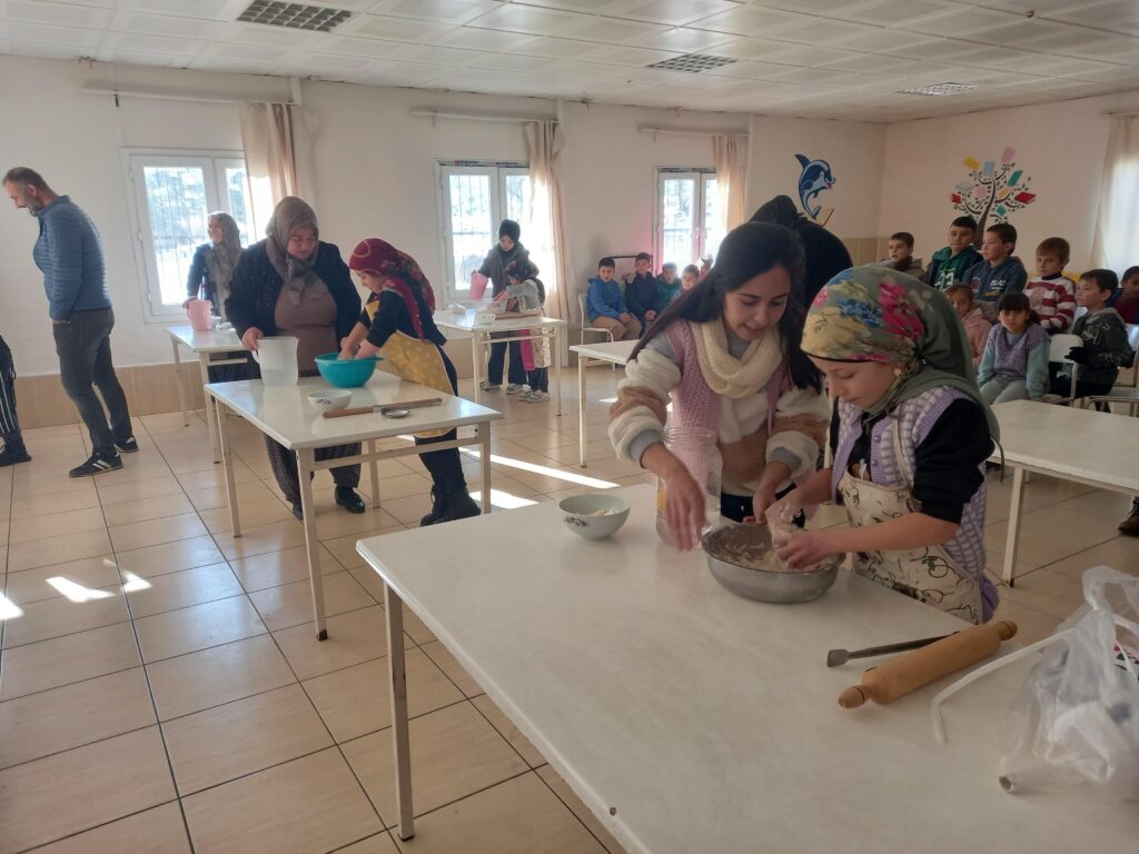 Aşçıbekirli İlkokulundan Köylüm Şef Yarışması