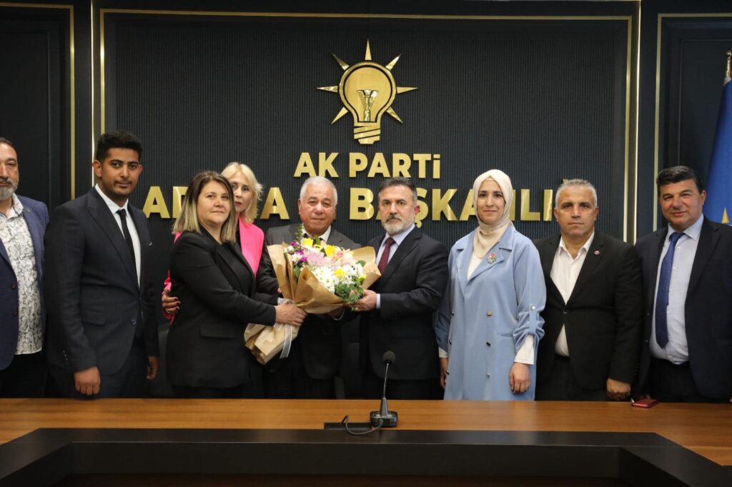 Ak Parti Pozantı Teşkilatından İl Başkanı Tamer Dağlı’ya Hayırlı Olsun Ziyareti