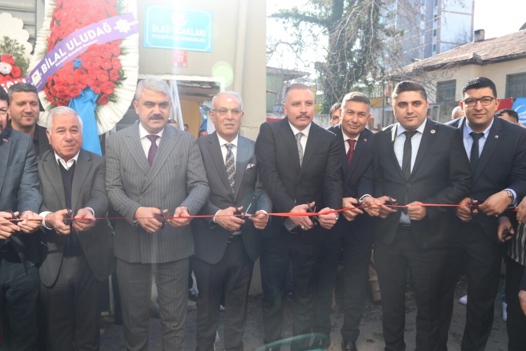 Pozantı Ülkü Ocakları Yeni Hizmet Binasının Açılışı Yapıldı