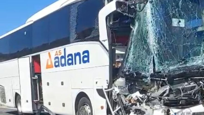 Tekir Tepesinde Otobüs Kazası Meydana Geldi