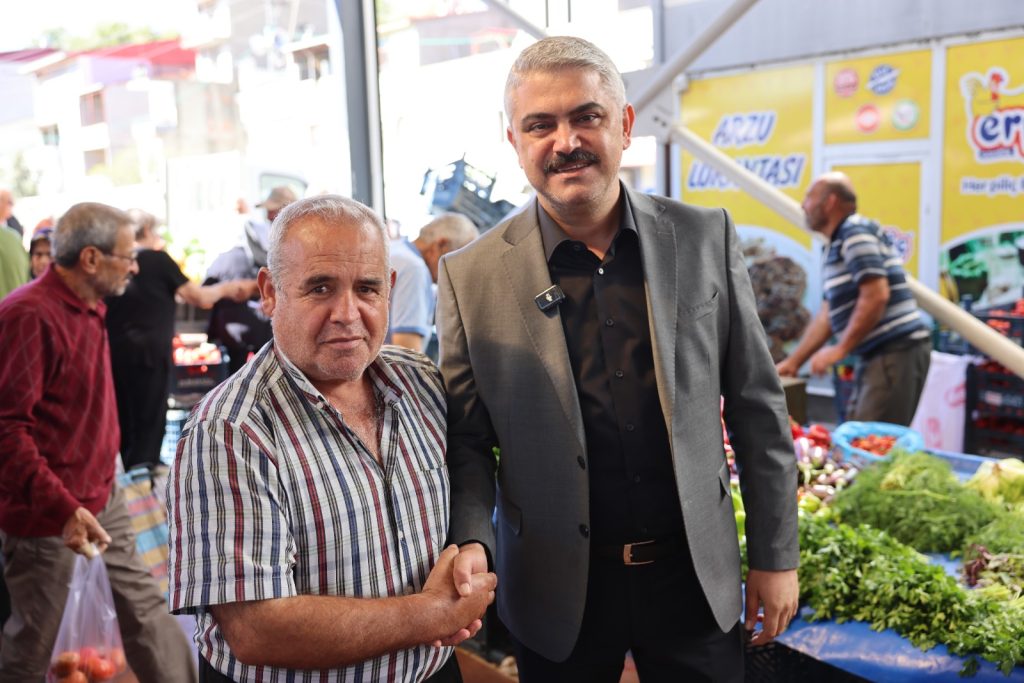 Başkan Ali Avan’dan Semt Pazarı Ziyareti