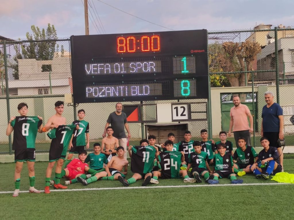 Pozantı Belediye Spor U-16’dan Tarihi Zafer!