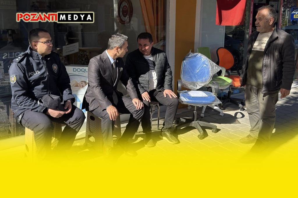 Pozantı Kaymakamı Muhammet Cengiz’den Esnaf Ziyareti