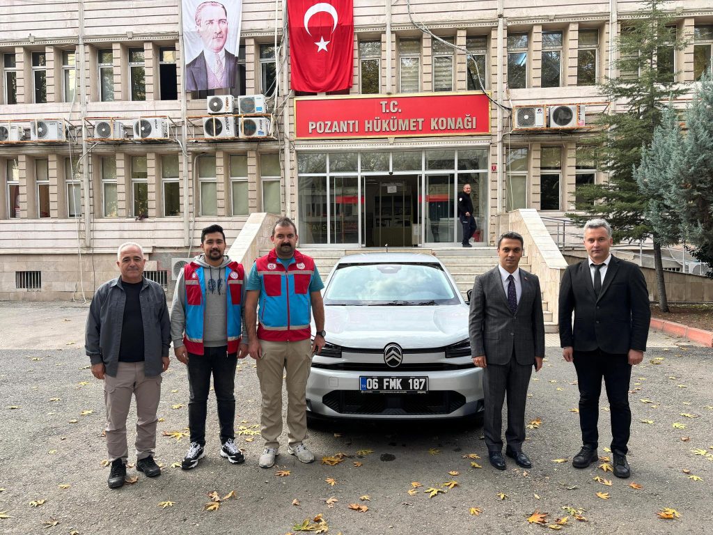 Pozantı Kaymakamlığına Yeni Hizmet Aracı Kazandırıldı