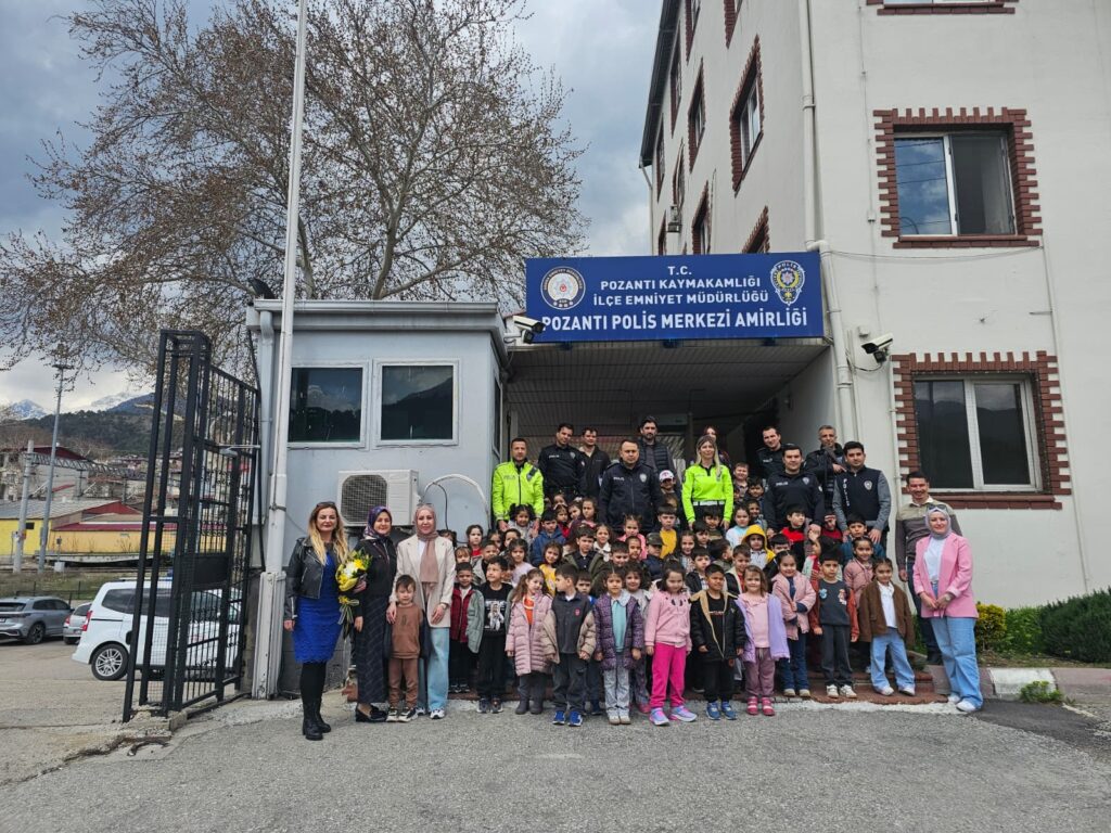 Anaokulu Öğrencilerinden Polislerimize Anlamlı Ziyaret