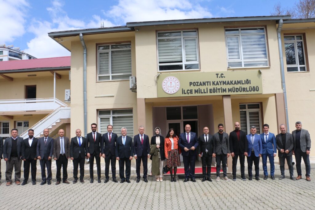 İl Milli Eğitim Müdürü Mehmet Nurettin Aras’tan Pozantı’ya Ziyaret