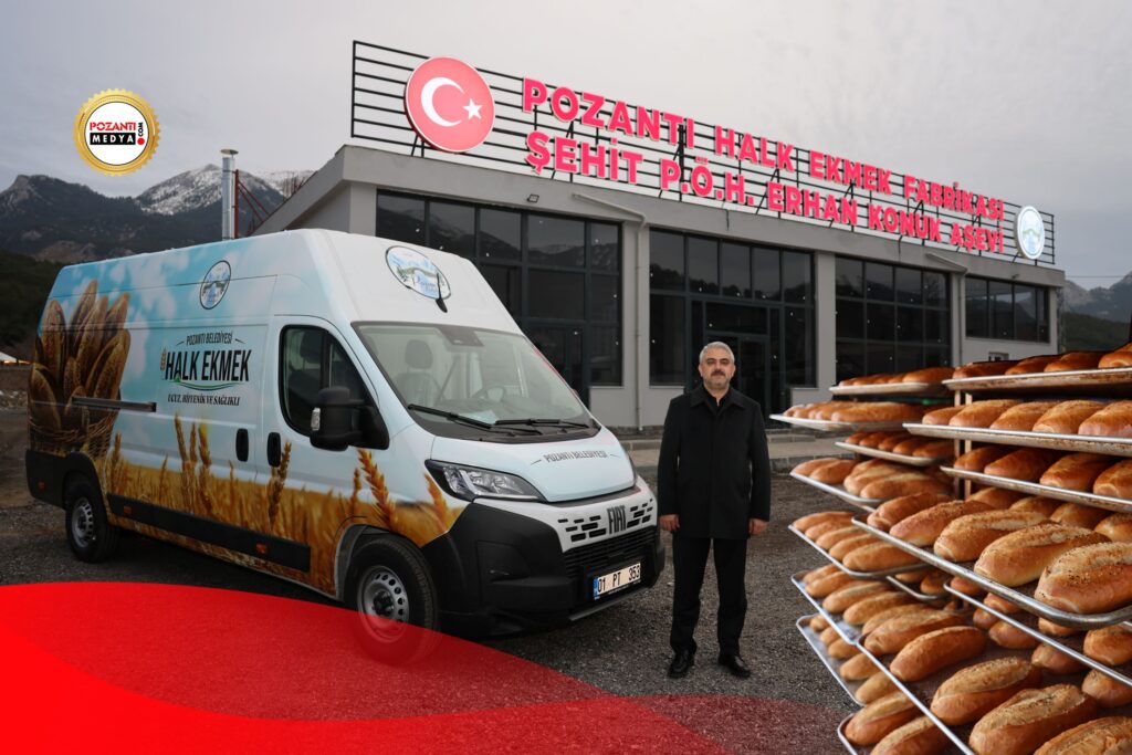 Pozantı Belediyesi Halk Ekmeğinde ZAM YOK! 9 TL’den Satışa Devam…