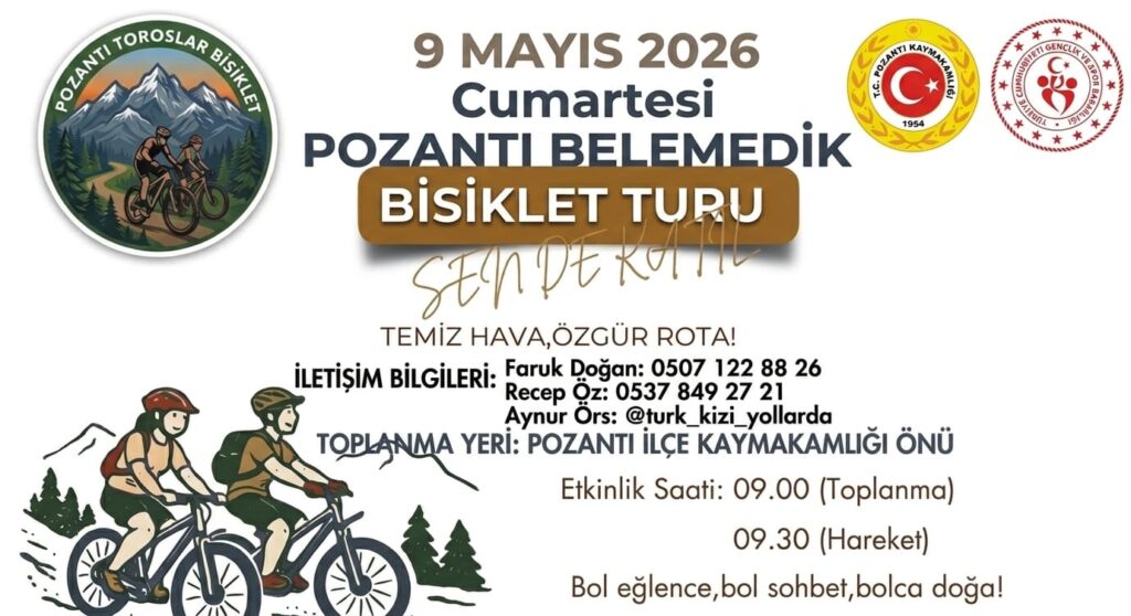 9 MAYIS’TA BELEMEDİK’E BİSİKLET SÜRÜYORUZ
