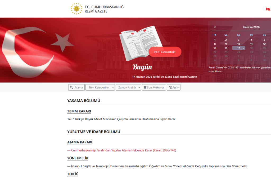 Adana Mülki İdaresinde Kapsamlı Değişim: Yeni Atamalar Resmî Gazete’de Yayımlandı