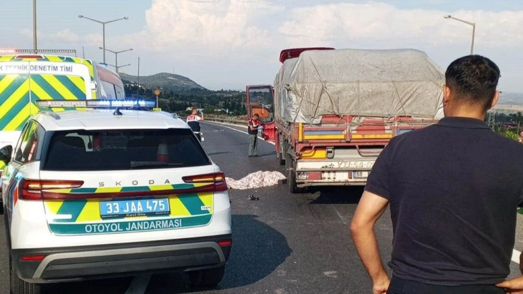 Pozantı-Tarsus Otoyolu’nda Motosiklet Kazası
