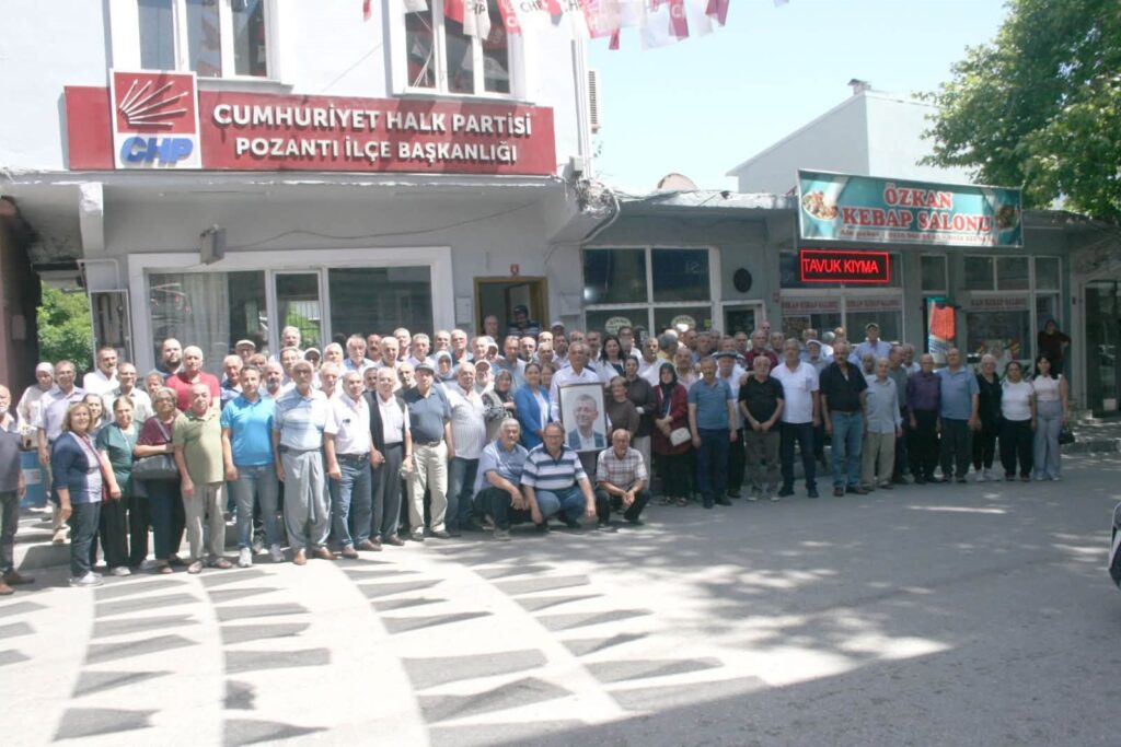 CHP Pozantı İlçe Başkanı Fahri Çay istifa ederek ‘YENİ Parti’ye katıldı