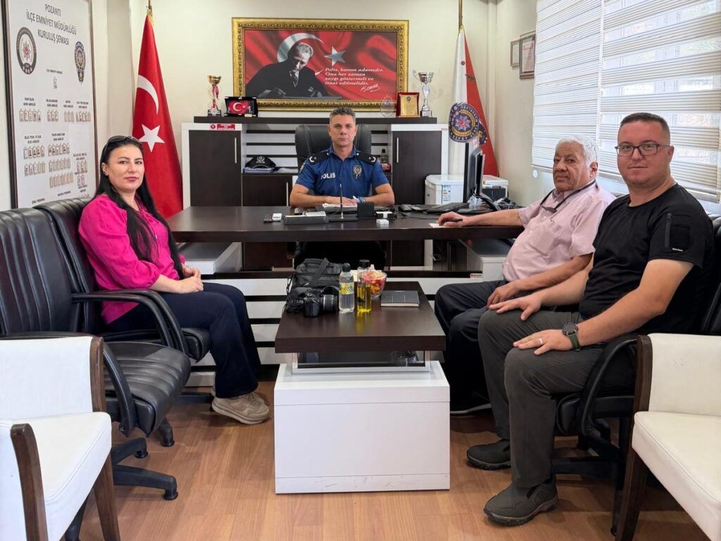 Pozantı Emniyetinde Bir İlk: Yeni Müdür Musa Yabacı Basınla Buluştu