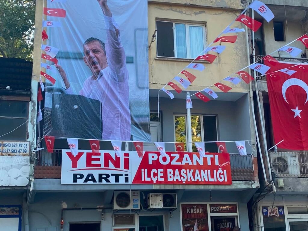 Yeni Parti Pozantı İlçe Başkanlığı Yeni Hizmet Binası Cuma Günü Açılıyor
