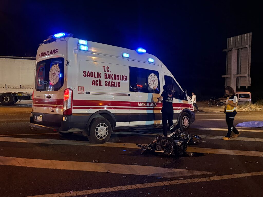 POZANTI’DA FECİ KAZA: MOTOSİKLET SÜRÜCÜSÜ HAYATINI KAYBETTİ
