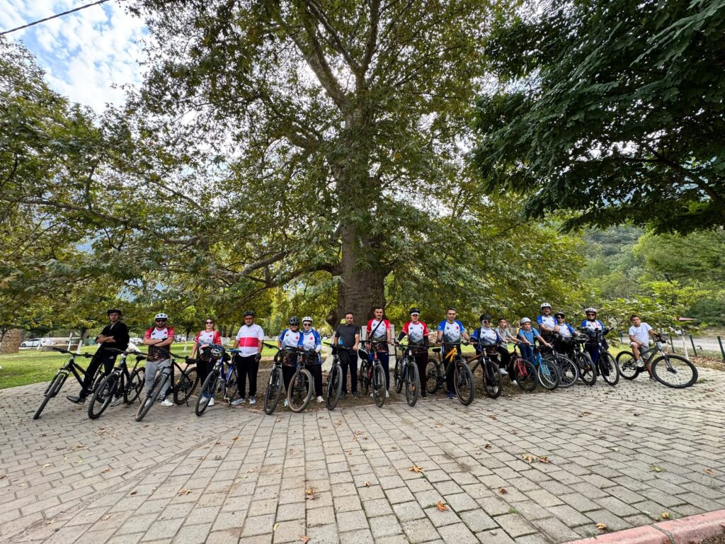 POZANTILI BİSİKLET TUTKUNLARI BELEMEDİK’E PEDAL ÇEVİRDİ