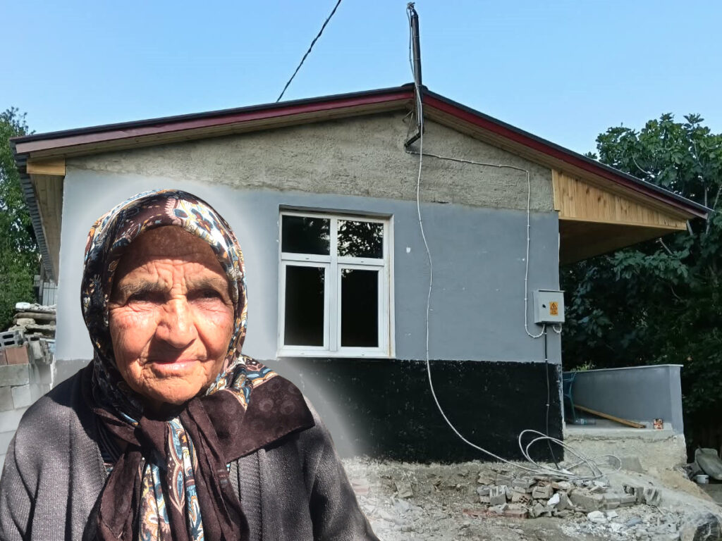 GÖKBEZ’DE GÖNÜLLER BİRLEŞTİ, NEZİHA TEYZE YENİ YUVASINA KAVUŞTU