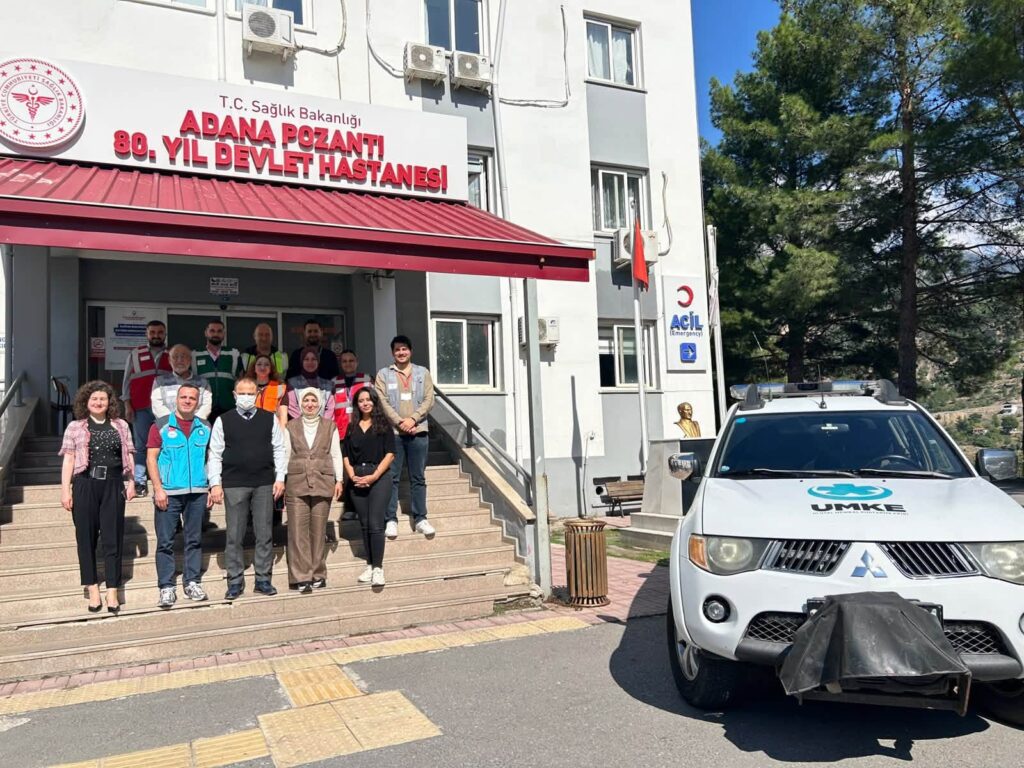 Pozantı’da Hastane Afet Planı (HAP) Kapsamında Masa Başı ve Saha Tatbikatı Yapıldı